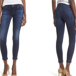 Hudson dark wash skinny jeans